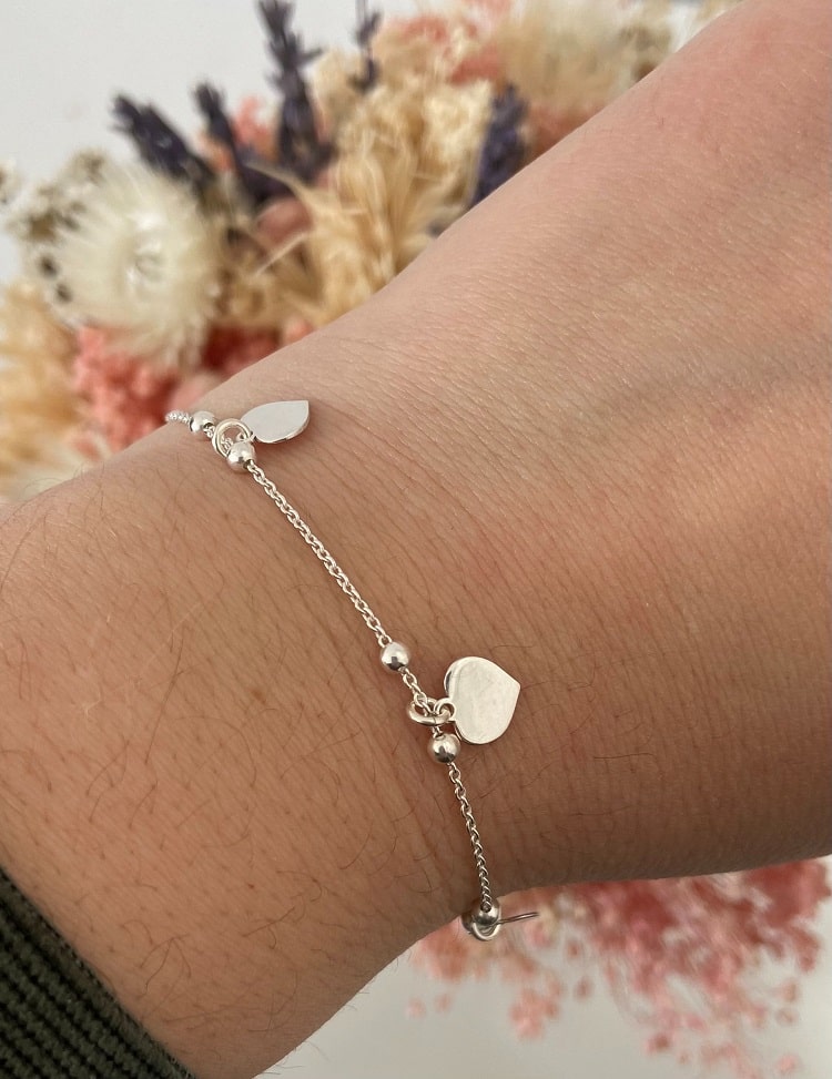 Pulsera corazones - Ref: 3391