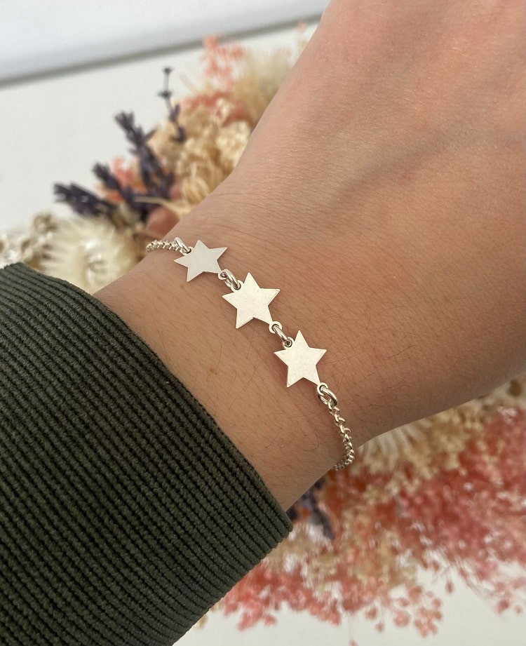 Pulsera 3 Estrellas - Ref : 3263