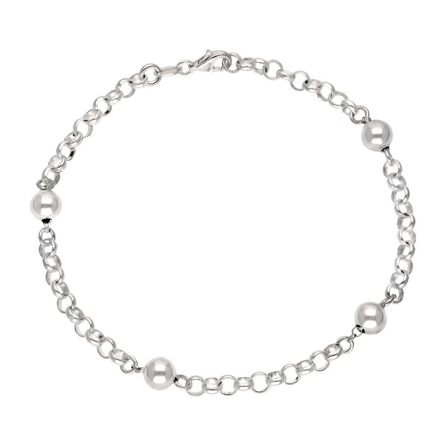 Pulsera bolas facetadas - Ref: 3412