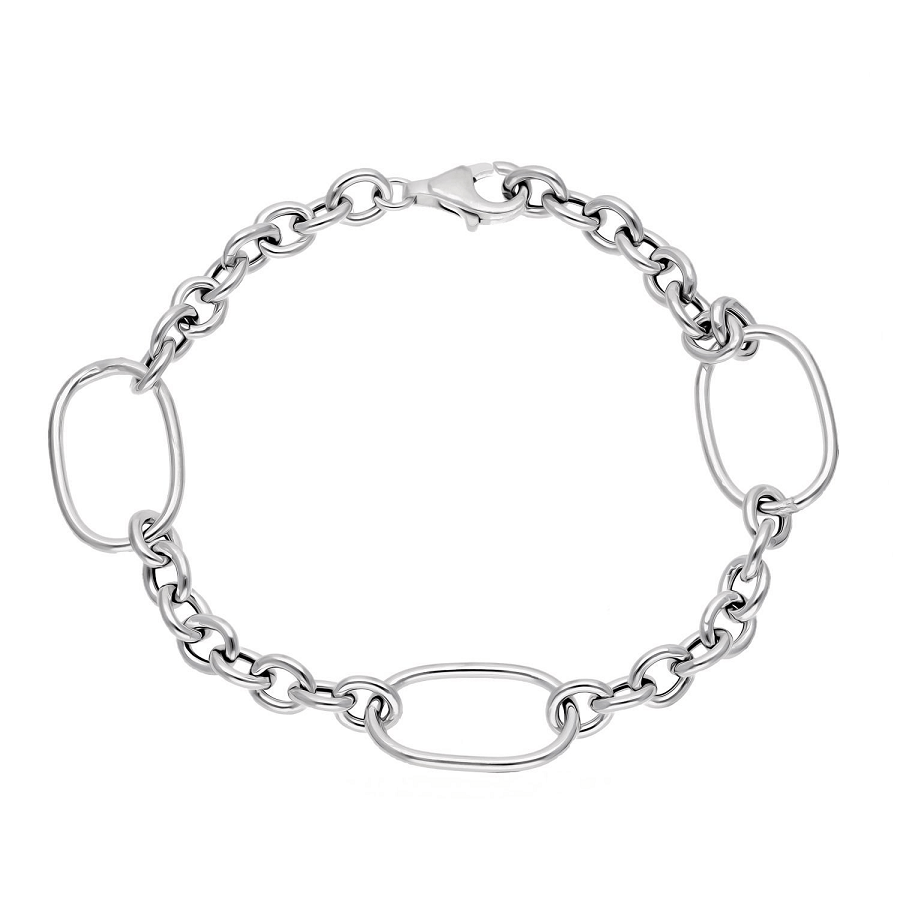 Pulsera eslabones ovalados - Ref: 3508
