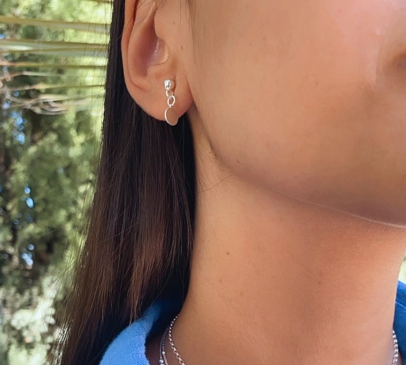 Pendiente moneda - Ref 4019