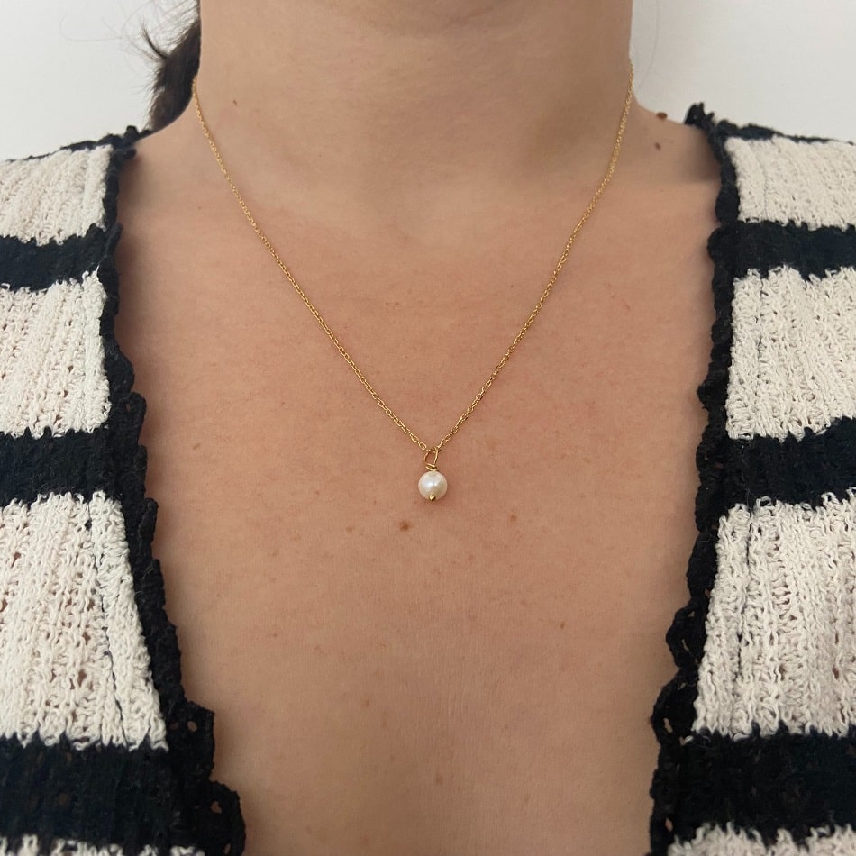 Collar Perla Cultivada - Ref: 7333/100