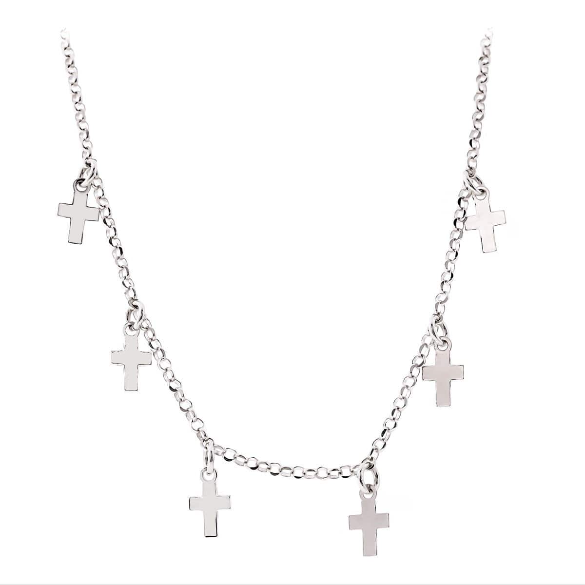 Collar Mini Cruces - Ref: 7166