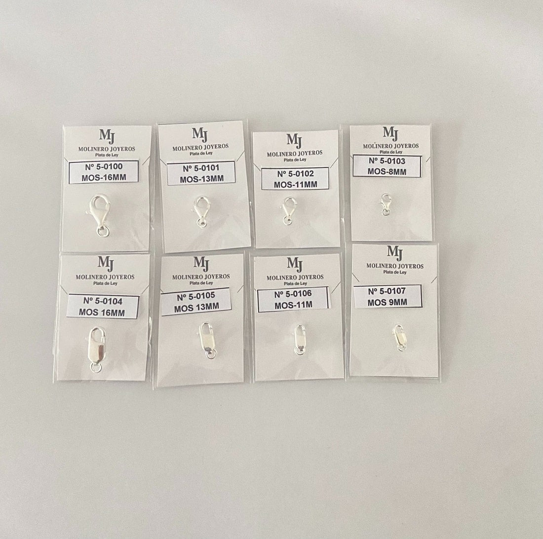 Mosquetón 11mm (pack de 6) - Ref: 106