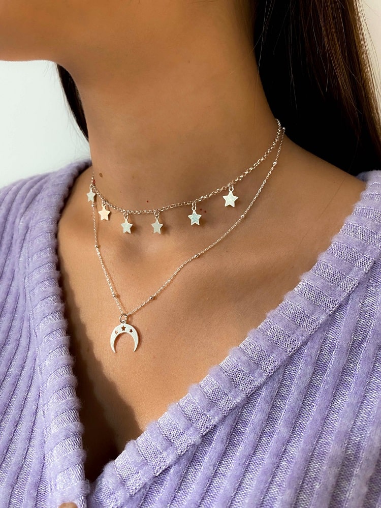 Collar Estrellas - Ref : 7144