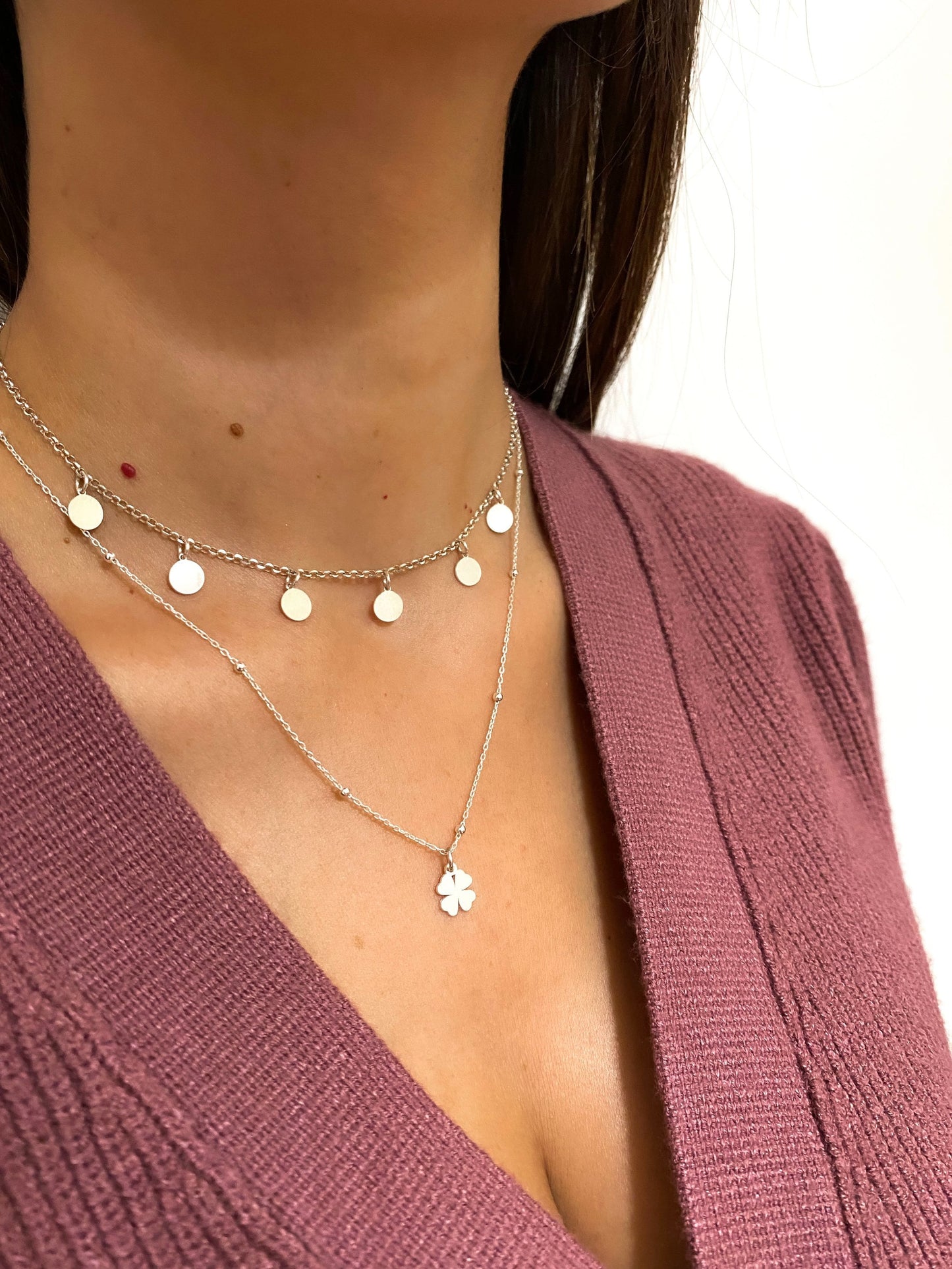 Collar Trébol - Ref: 7125