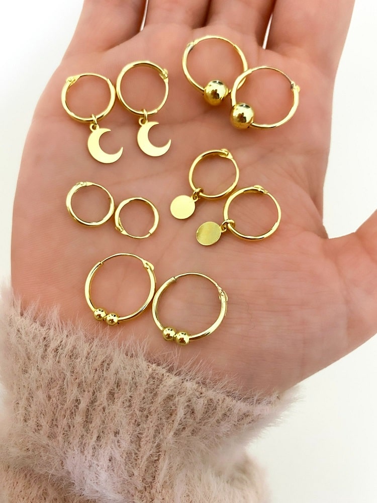 Aros 11mm Chapado - 8049/100