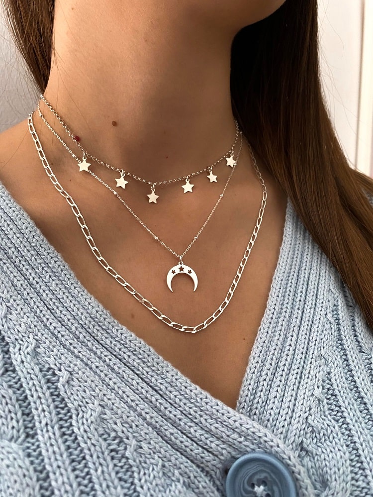 Collar Estrellas - Ref : 7144