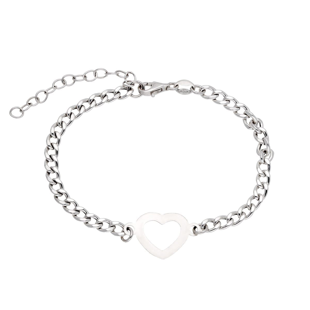 Pulsera Corazón Hueco - Ref: 3580