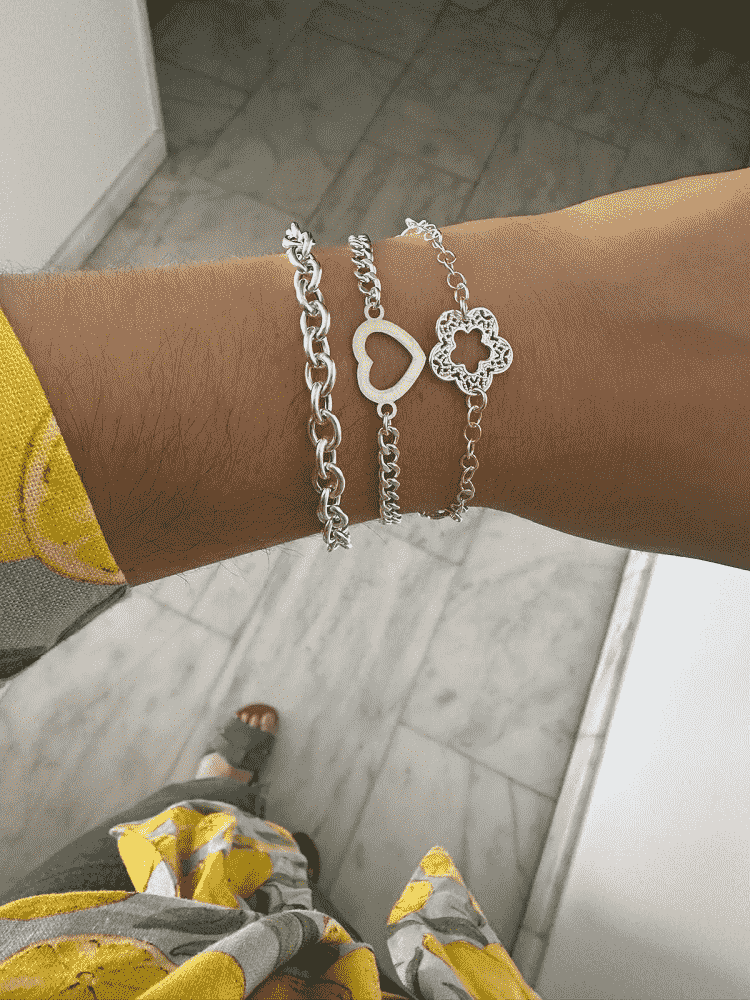 Pulsera cadena forzada - Ref: 3509