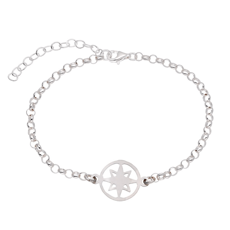 Pulsera Rosa de los Vientos - Ref: 3594