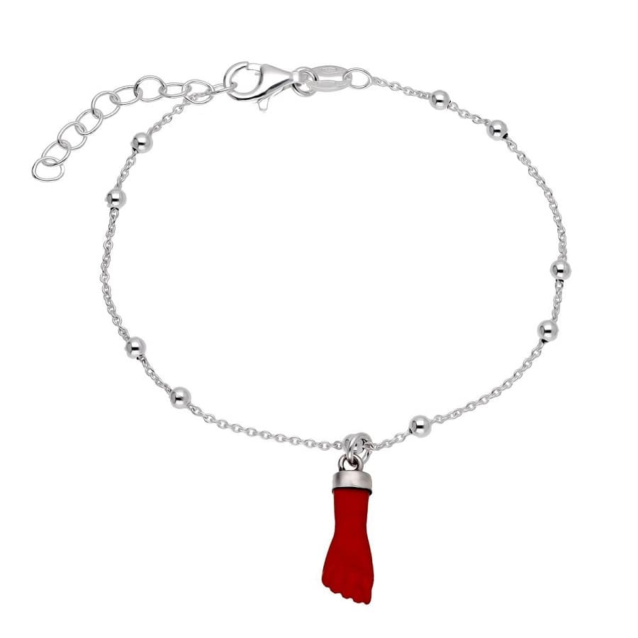 Pulsera manita roja - Ref: 3624