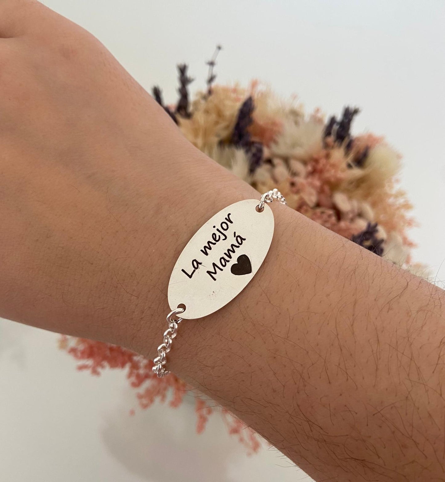 Pulsera La mejor mamá- Ref: 3577