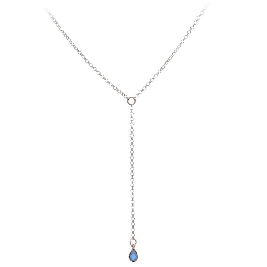 Collar Circonita Agua Marina - Ref: 7356