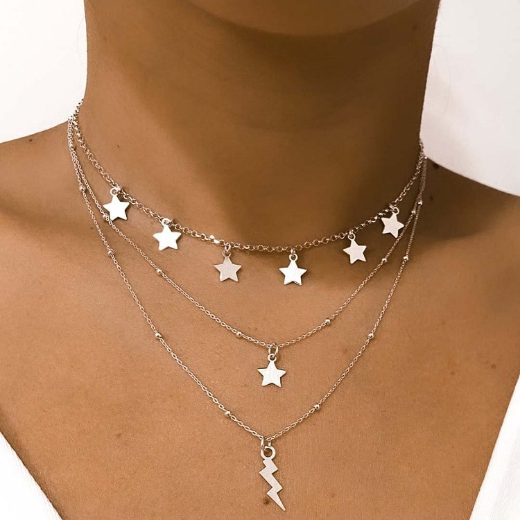 Collar Estrella - Ref : 7119