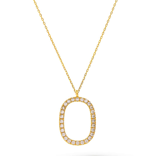 Collar Oval Oro - Ref: 7207