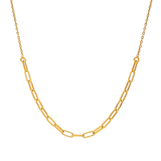 Collar Eslabones Oro - Ref: 7200